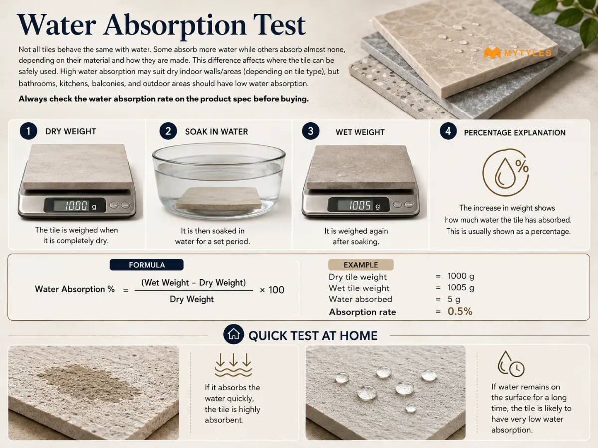 Water Absorption Test 